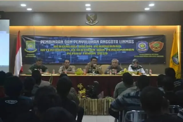Pamsung Pemilu 2019, Satpol PP Bidang Linmas Beri Pembinaan & Penyuluhan Pamsung Pemilu 2019, Satpol PP Bidang Linmas Beri Pembinaan & Penyuluhan