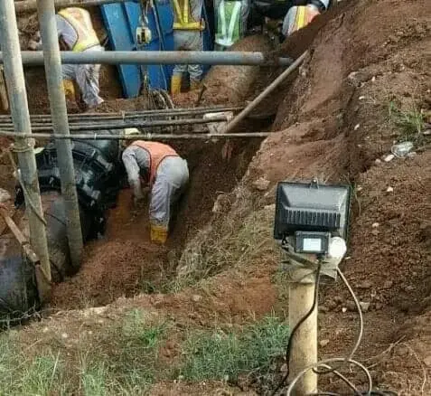 Pipa Bocor, PDAM TKR Salurkan Langsung Tanki Air Bersih