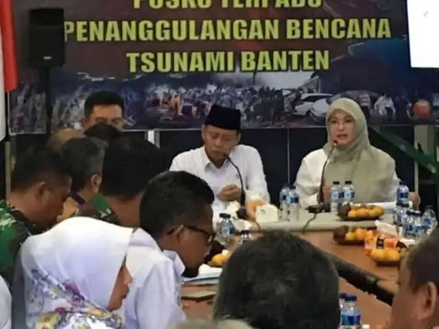Penanganan Bencana Tsunami, Gubernur Apresiasi Bupati dan Forkompinda Penanganan Bencana Tsunami, Gubernur Apresiasi Bupati dan Forkompinda