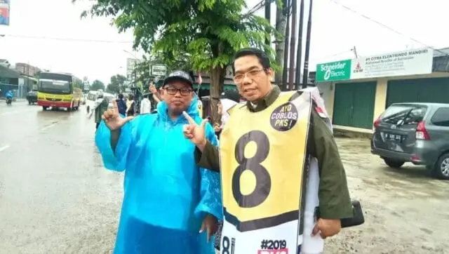 Sosialisasikan PKS, Rispanel Arya Turun ke Jalan Sosialisasikan PKS, Rispanel Arya Turun ke Jalan
