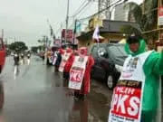 Ratusan Kader PKS Lakukan Flashmob Sepanjang 15 KM Ratusan Kader PKS Lakukan Flashmob Sepanjang 15 KM