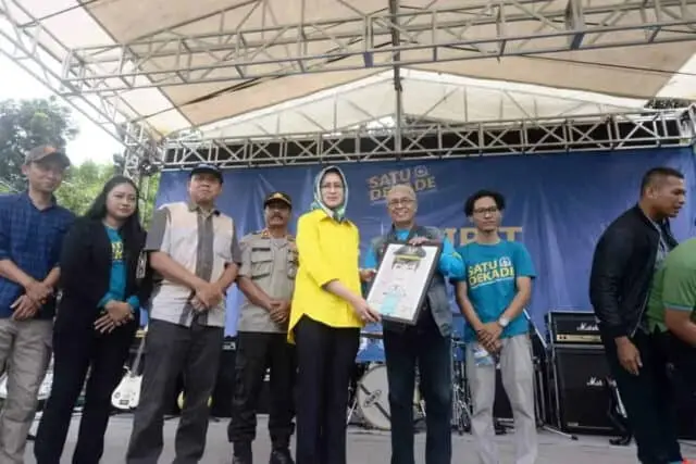 HUT KE-10 UPS, Walikota Airin Ingatkan Safety Riding HUT KE-10 UPS, Walikota Airin Ingatkan Safety Riding