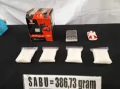 Bandar Narkoba Ditangkap, 386.73 Gram Sabu Disita