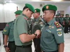 Mayor Arh Bambang EP Jabat Danramil 01/Tgr, Gantikan Mayor Arh Iman Kartiman Mayor Arh Bambang EP Jabat Danramil 01/Tgr, Gantikan Mayor Arh Iman Kartiman