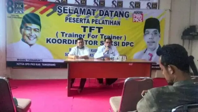 Siapkan Saksi, PKS Kabupaten Tangerang Adakan Pelatihan TFT Siapkan Saksi, PKS Kabupaten Tangerang Adakan Pelatihan TFT