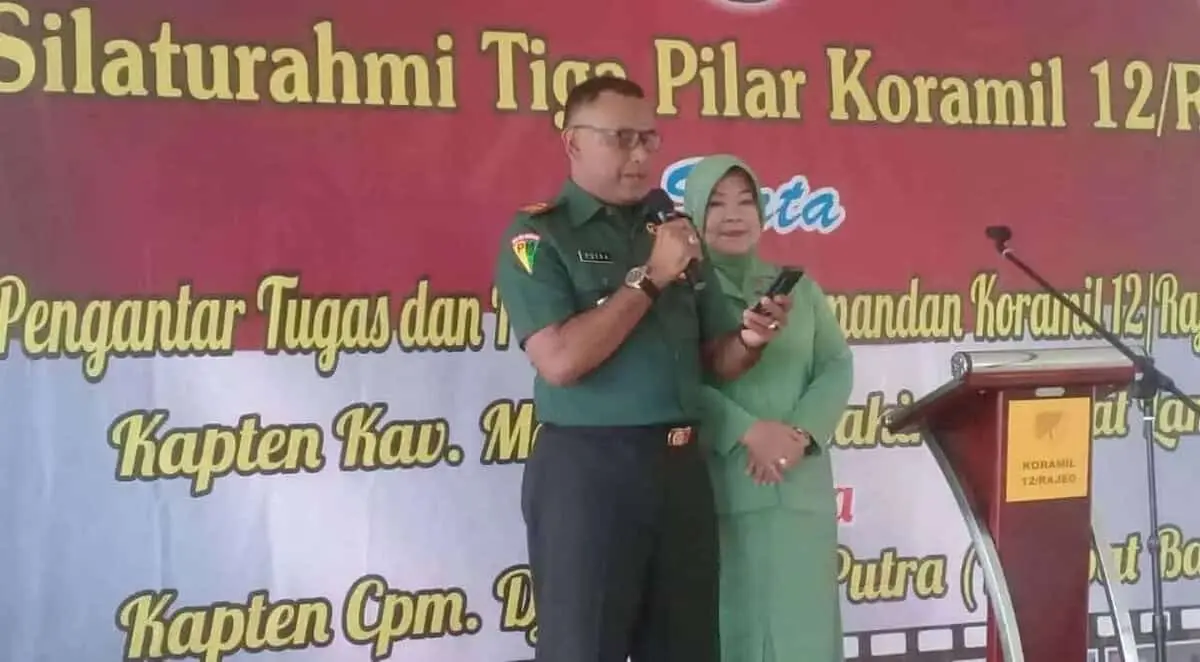 Silaturahmi dan Lepas Sambut Danramil 12/Rajeg 3 Pilar