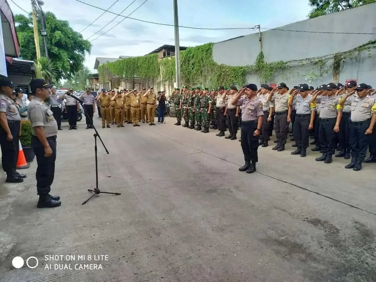 Jelang Pemilu, Polsek Cipondoh Gelar Apel Pasukan Jelang Pemilu, Polsek Cipondoh Gelar Apel Pasukan