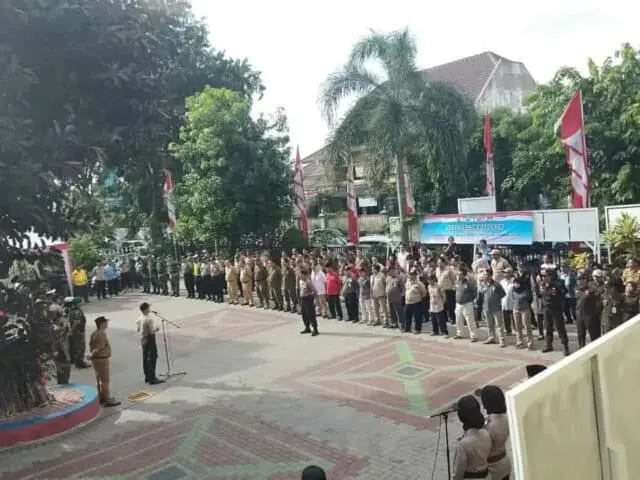 Gelar Pasukan PAM Pemilu 2019 Polsek Tangerang Gelar Pasukan PAM Pemilu 2019 Polsek Tangerang