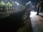 Gubernur Respon Cepat Kerusakan Jalan Ayip Usman Dengan Diperbaiki Langsung Malam Ini Juga Gubernur Respon Cepat Kerusakan Jalan Ayip Usman Dengan Diperbaiki Langsung Malam Ini Juga