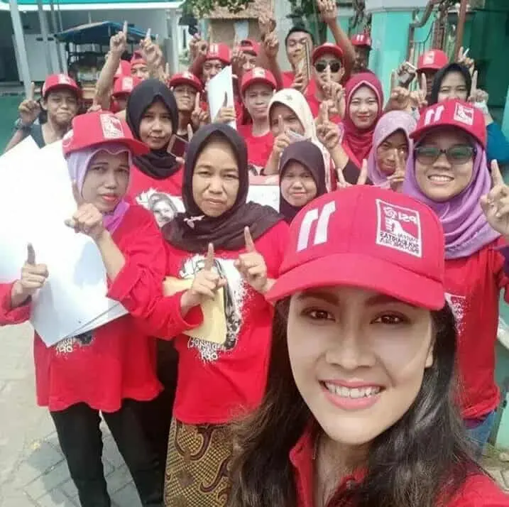 Isyana Blusukan Ke Sepatan Timur, Panas Terik Matahari Tak Jadi Soal