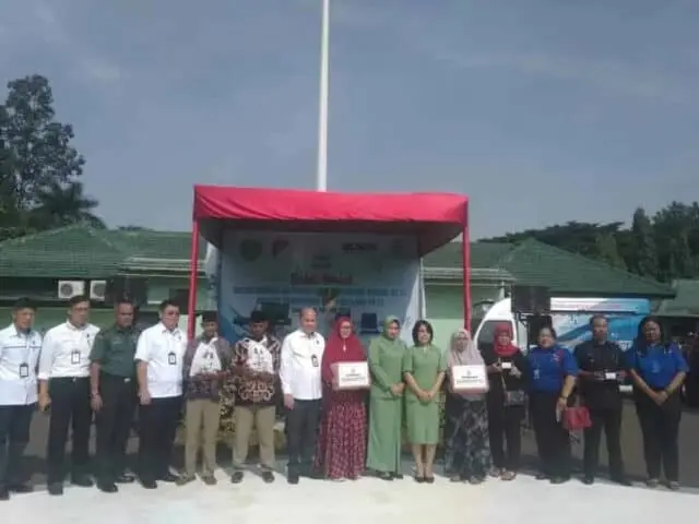 HUT Persit KCK Ke- 73 Bersama Kementerian BUMN Gelar Bhakti Sosial HUT Persit KCK Ke- 73 Bersama Kementerian BUMN Gelar Bhakti Sosial