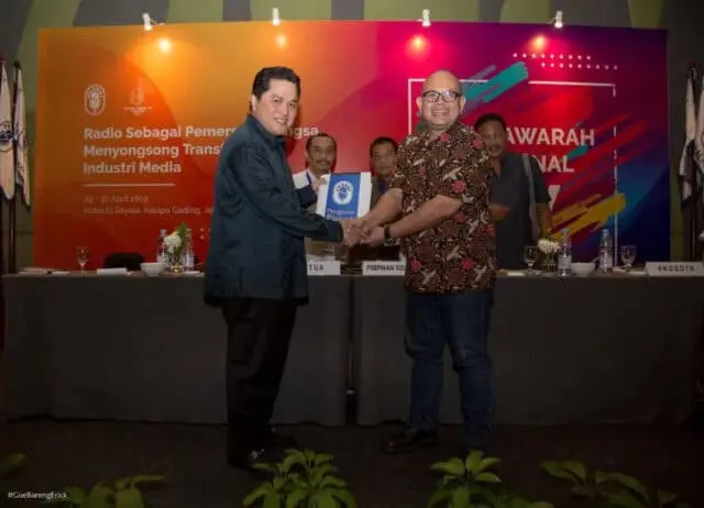 Erick Thohir Jabat Ketua PRSSNI Periode 2019 - 2023 Erick Thohir Jabat Ketua PRSSNI Periode 2019 - 2023