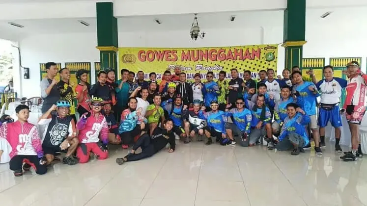 Sambut Ramadhan 1440 H, Kapolres Tangsel Gowes Munggahan Pasca Pemilu 2019