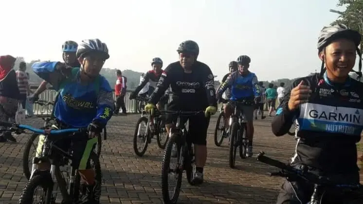 Sambut Ramadhan 1440 H, Kapolres Tangsel Gowes Munggahan Pasca Pemilu 2019