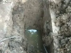 Galian Kabel Optik di Curug Diduga Tak Miliki Izin Galian Kabel Optik di Curug Diduga Tak Miliki Izin