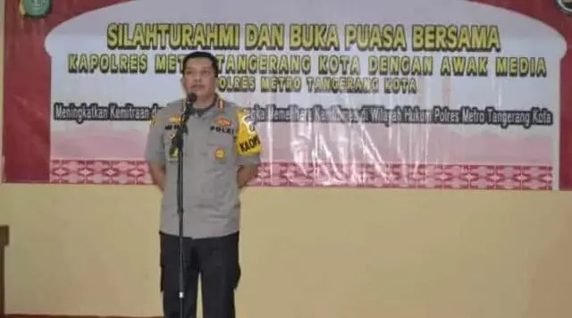 Tingkatkan kemitraan, Kapolrestro Tangerang Kota Ajak Awak Media Bukber Tingkatkan kemitraan, Kapolrestro Tangerang Kota Ajak Awak Media Bukber