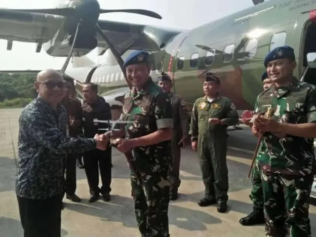 Skadron Udara 2 Lanud Halim Perdanakusuma Terima CN- 295 Skadron Udara 2 Lanud Halim Perdanakusuma Terima CN- 295