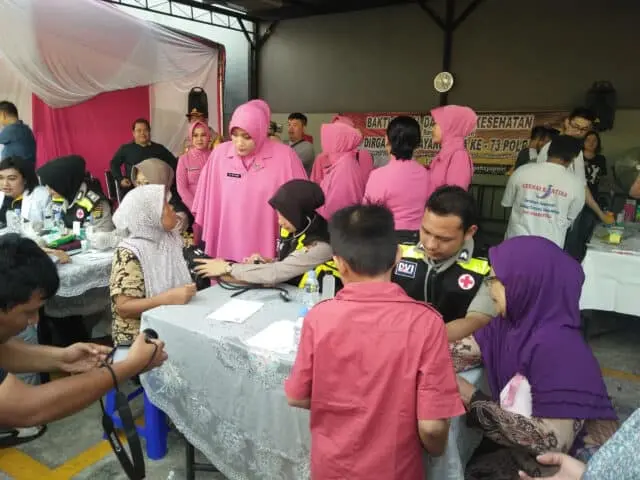 Bersama Yayasan Duta Perduli Bangsa Polsek Benda Gelar Baksos HUT Bhayangkara ke-73 Bersama Yayasan Duta Perduli Bangsa Polsek Benda Gelar Baksos HUT Bhayangkara ke-73