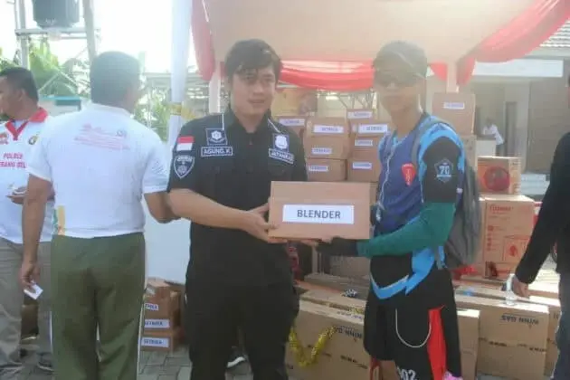 Gelar Sepeda Santai, Polres Tangsel Meriahkan Hut Bhayangkara Ke 73