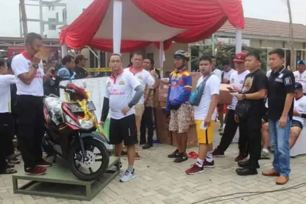 Gelar Sepeda Santai, Polres Tangsel Meriahkan Hut Bhayangkara Ke 73