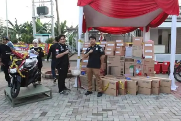 Gelar Sepeda Santai, Polres Tangsel Meriahkan Hut Bhayangkara Ke 73
