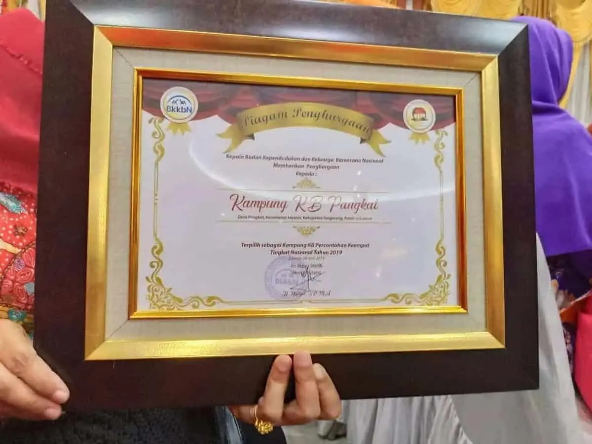 Kampung KB, Desa Pangkat Raih Peringkat ke-4 Harganas XXVI