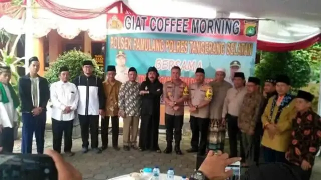 Coffe Morning Bersama Toga, Kapolsek Pamulang: Kami Harmonis Coffe Morning Bersama Toga, Kapolsek Pamulang: Kami Harmonis