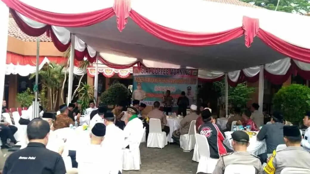 Coffe Morning Bersama Toga, Kapolsek Pamulang: Kami Harmonis Coffe Morning Bersama Toga, Kapolsek Pamulang: Kami Harmonis