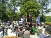 Warga Kota Tangerang Tak Rela Jika Walikota Disanksi Pemberhentian Gelar Aksi, Warga Dukung Walikota Tangerang