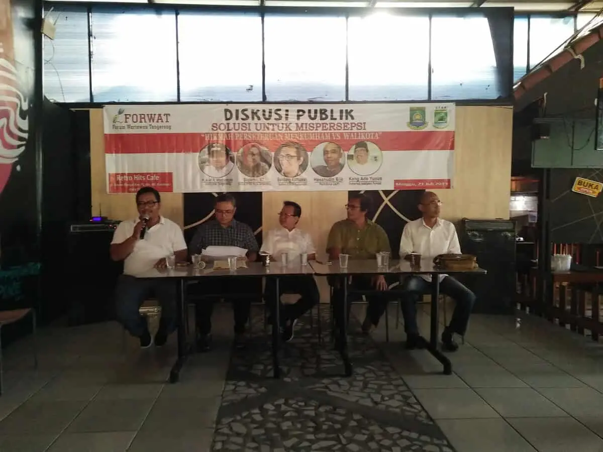 Akademisi Minta Walikota Tangerang Bentuk Tim Kecil Pasca Berseteru Dengan Kemenkumham