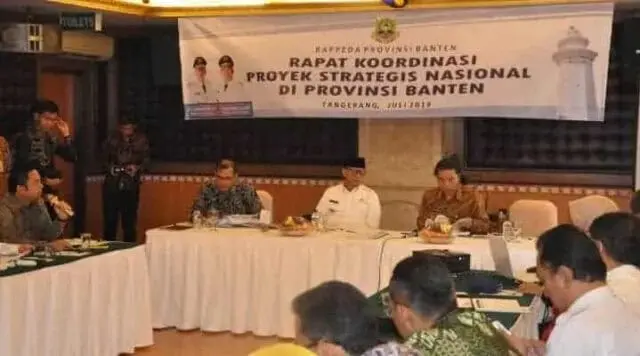 WH: Realisasi PSN di Banten, Progres Fisik 60 Persen Lahan 90 Persen WH: Realisasi PSN di Banten, Progres Fisik 60 Persen Lahan 90 Persen