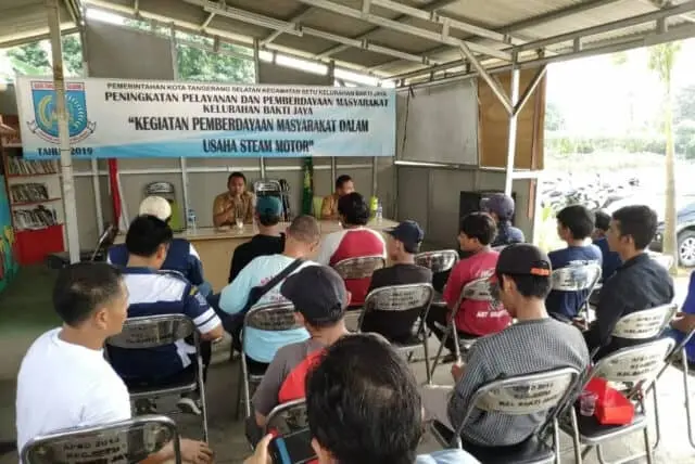 20 Peserta Diajarkan Usaha Steam di Kelurahan Bakti Jaya 20 Peserta Diajarkan Usaha Steam di Kelurahan Bakti Jaya