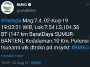 Gempa di Banten, Gubernur: Langkah Warga Sesuai Simulasi Bencana Gempa di Banten, Gubernur: Langkah Warga Sesuai Simulasi Bencana
