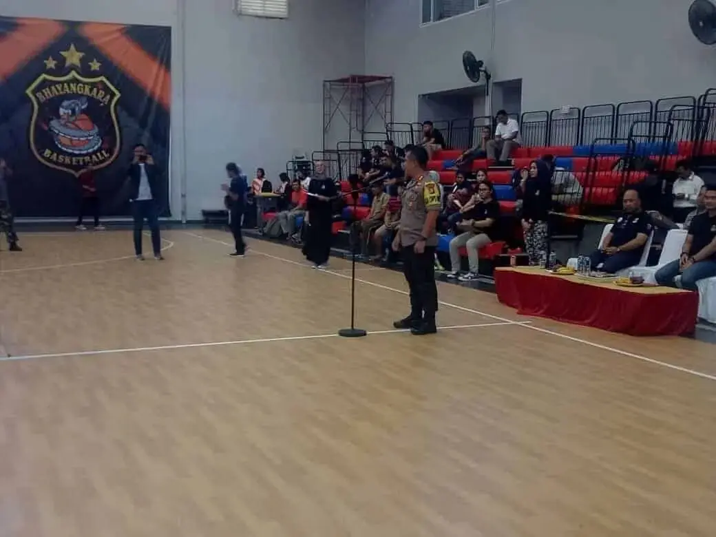 HUT RI ke-74, Turnamen Basket Piala Kapolres Tangsel Resmi Dibuka HUT RI ke-74, Turnamen Basket Piala Kapolres Tangsel Resmi Dibuka