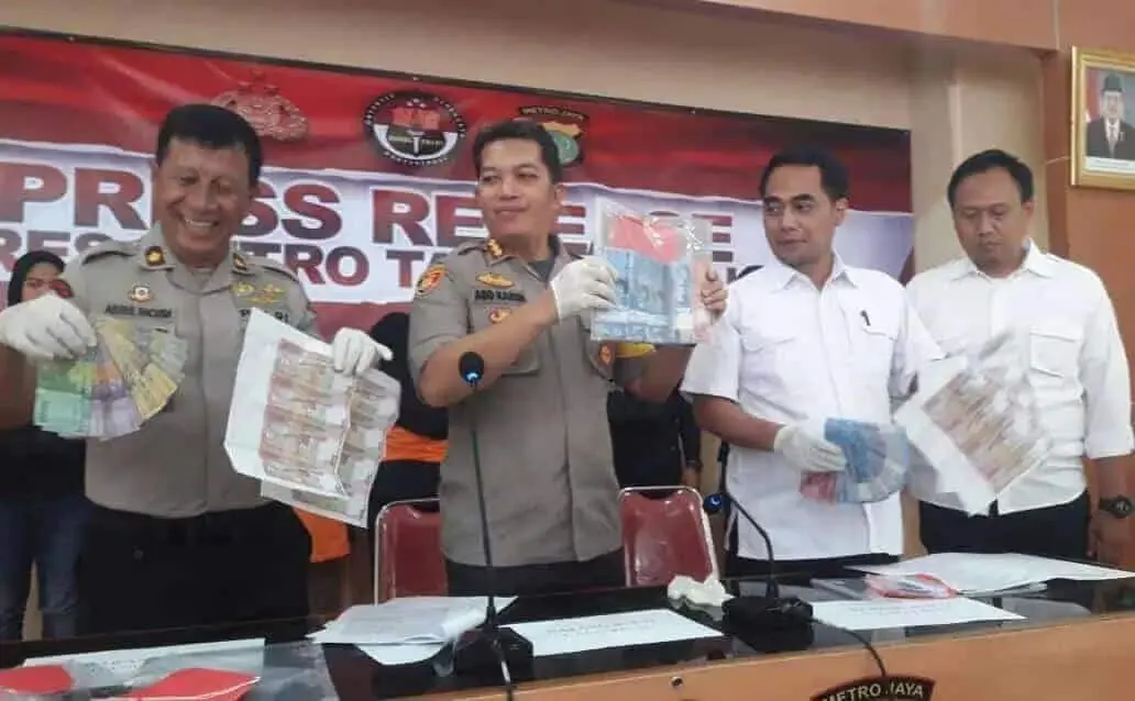 Edarkan Upal Dipasar Tangerang, 4 Pelaku Berhasil Ditangkap
