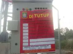 Empat BTS Tak Berizin Disegel Satpol PP Kota Tangerang Empat BTS Tak Berizin Disegel Satpol PP Kota Tangerang