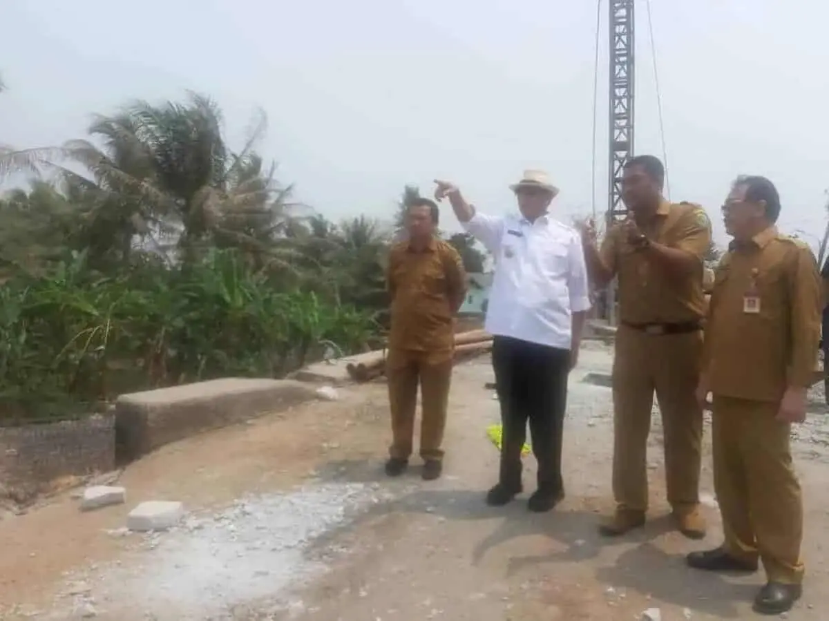 Sidak Tiga Jembatan di Tangerang WH Minta Pembangunan Dipercepat Sidak Tiga Jembatan di Tangerang WH Minta Pembangunan Dipercepat