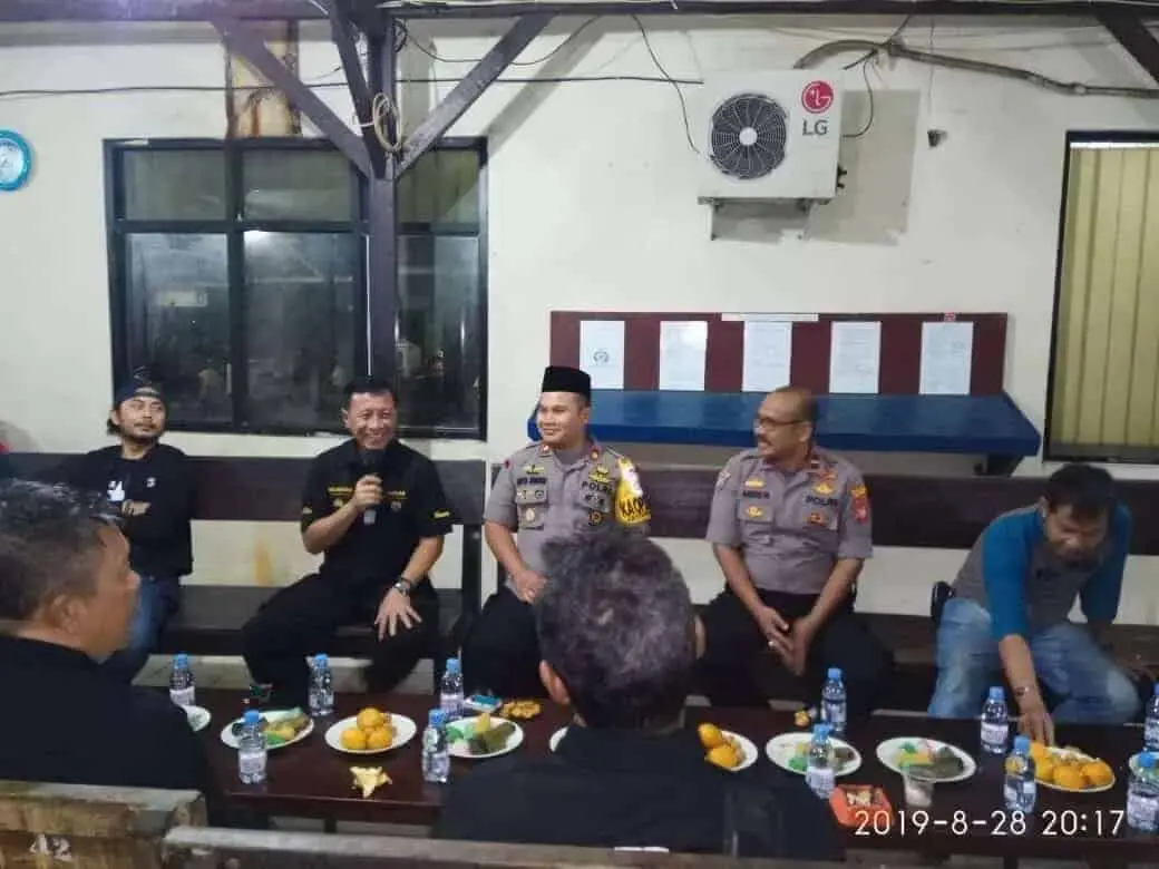 Kerjasama dan Sinergitas Kapolsek Jatiuwung Jumpa Awak Media