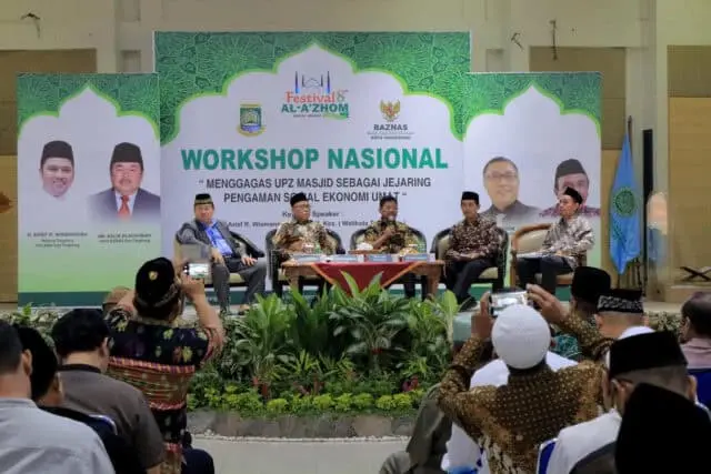 Workshop Nasional, UPZ Diharap Jadi Pengaman Sosial Ekonomi Umat Workshop Nasional, UPZ Diharap Jadi Pengaman Sosial Ekonomi Umat