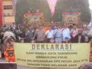Bersama Masyarakat Kota Tangerang, Kapolres Deklarasi Tertib Berlalulintas Bersama Masyarakat Kota Tangerang, Kapolres Deklarasi Tertib Berlalulintas