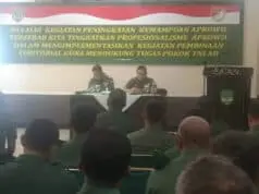 Katpuan Apkowil Tingkatkan Kemampuan Anggota Kodim 0506/Tgr