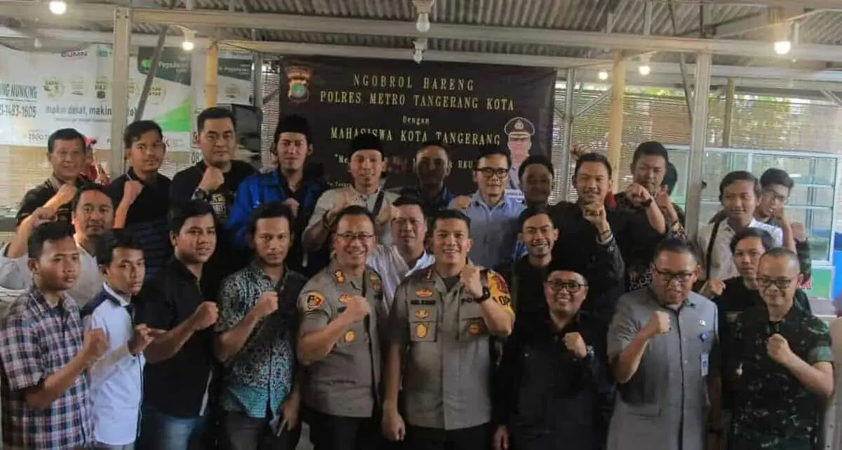 Dialog Mahasiswa Tangerang dan Polisi Bahas RUU KPK dan RKUHP Dialog Mahasiswa Tangerang dan Polisi Bahas RUU KPK dan RKUHP