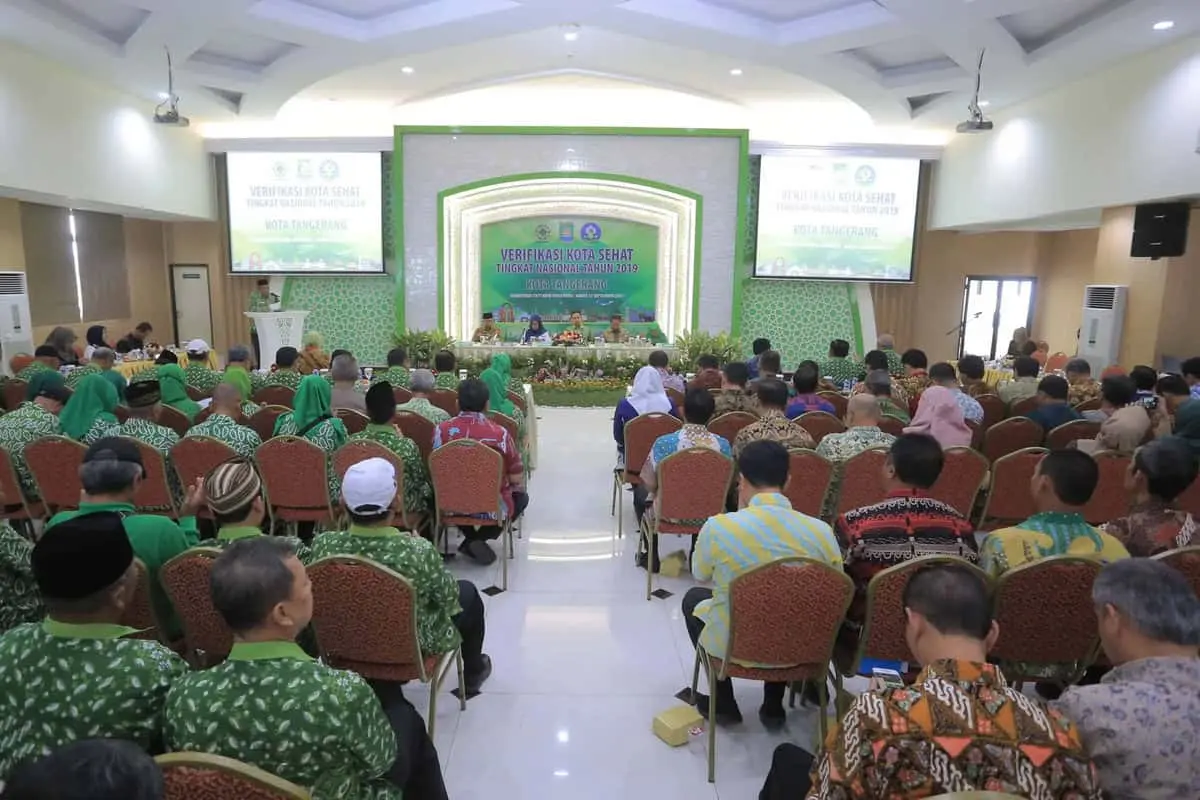 Kota Tangerang Kedatangan Tim Verifikasi Kota Sehat 2019