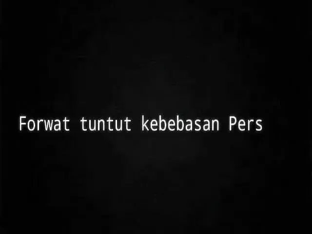 Video: Forwat Tuntut Kebebasan Pers dan Tolak RKUHP Video: Forwat Tuntut Kebebasan Pers dan Tolak RKUHP