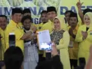 Gelar Rapimda, Partai Golkar Solid Usung Ratu Tatu Chasanah Di Pilkada Serang 2020 Andika Hazrumy Minta Golkar Kawal Pencalonan Tatu di Pilkada Kab. Serang 2020
