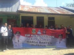 Tiba Di Jayapura, Tim Kemanusiaan Pemprov Banten Langsung Buka Posko Tiba Di Jayapura, Tim Kemanusiaan Pemprov Banten Langsung Buka Posko