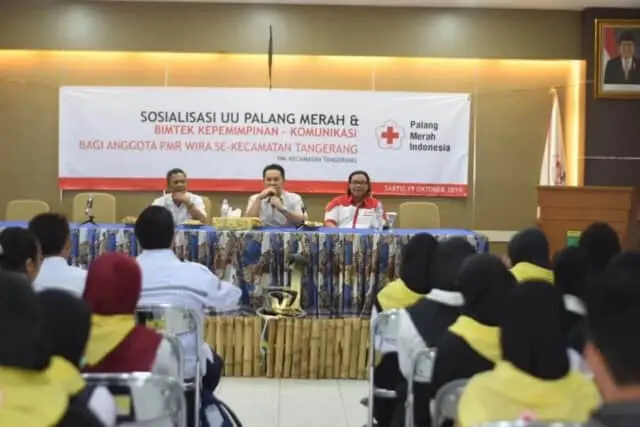 Sosialisasi UU Kepalangmerahan dan Bimtek PMI di Kecamatan Tangerang Sosialisasi UU Kepalangmerahan dan Bimtek PMI di Kecamatan Tangerang