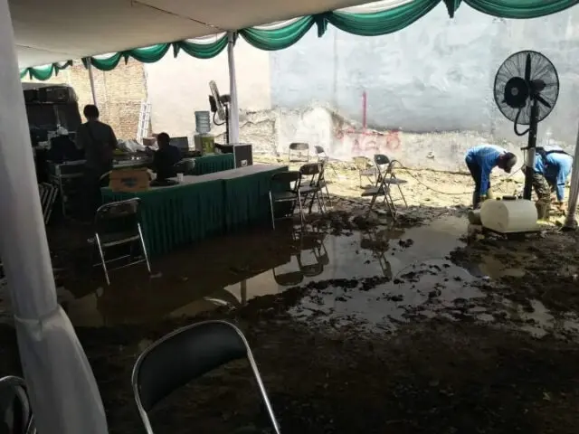 Genangan Air di Area MTQ XX Kota Tangerang, Sigap Ditangani Dinas PUPR Genangan Air di Area MTQ XX Kota Tangerang, Sigap Ditangani Dinas PUPR