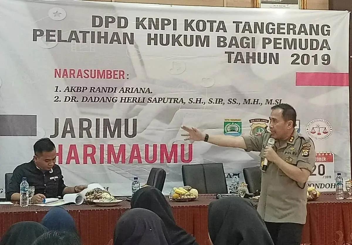 Cegah Terjerat UU ITE, KNPI Kota Tangerang Gelar Pelatihan Hukum Cegah Terjerat UU ITE, KNPI Kota Tangerang Gelar Pelatihan Hukum