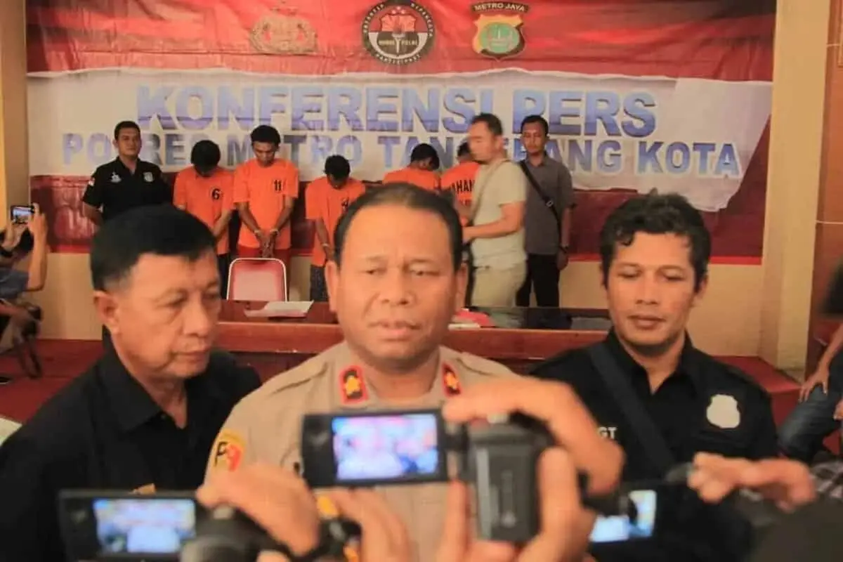 6 Pelaku dan 22 Unit Motor Hasil Kejahatan Diamankan Polisi di Tangerang